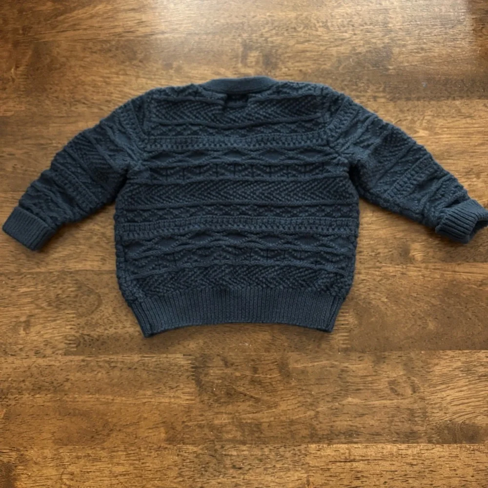 Ralph Lauren Navy Sweater size 9 months